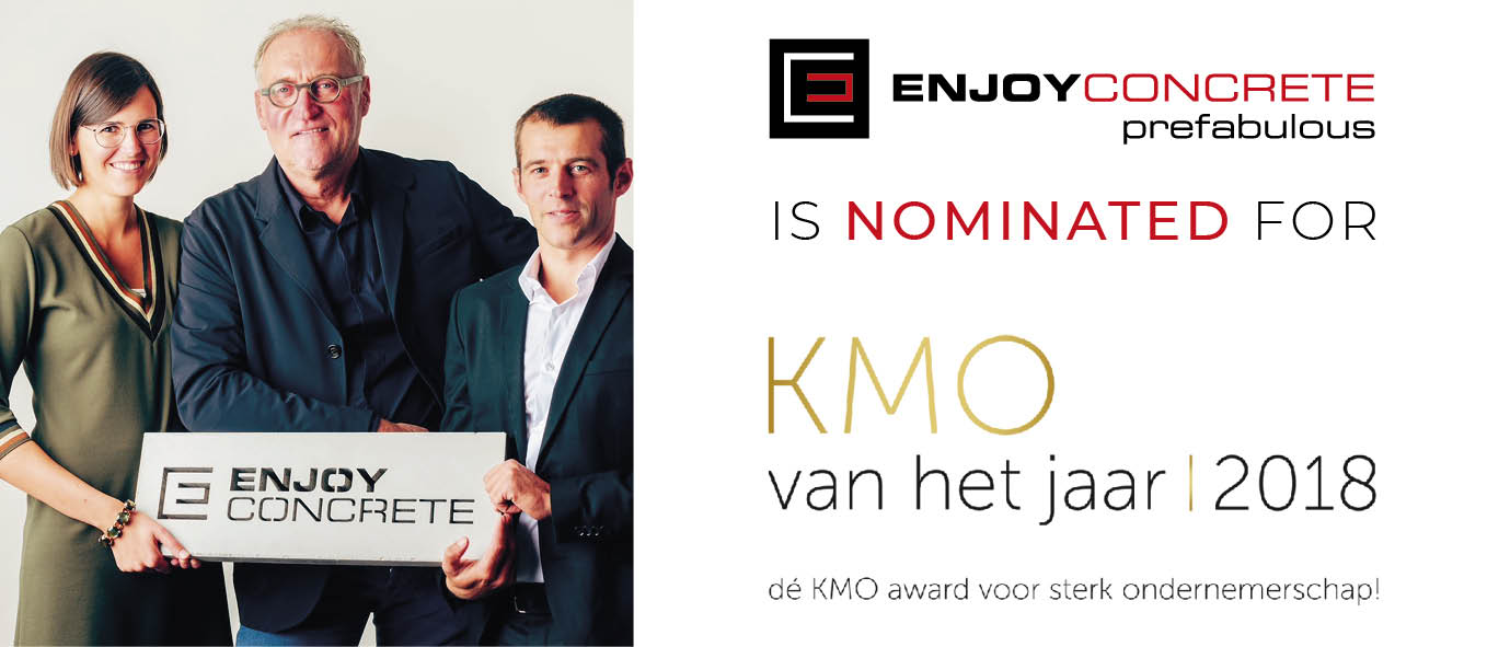 Genomineerd KMO van het jaar 2018 Genomineerd KMO van het jaar 2018